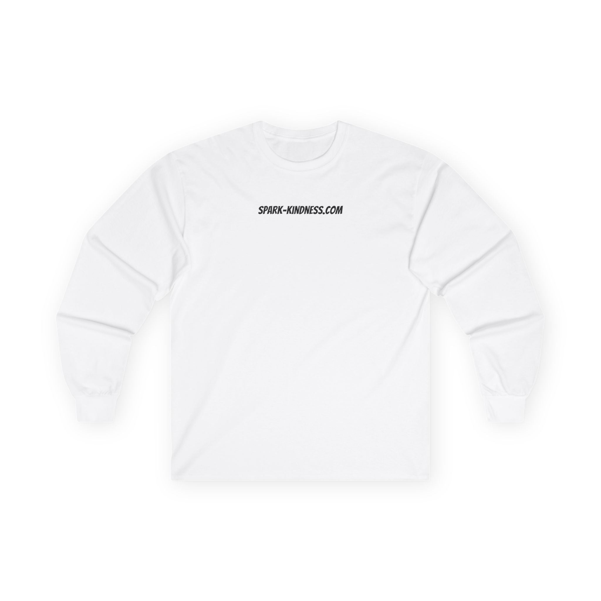 Long Sleeve Tee - Spark Kindness Rabbit Pointillism Design